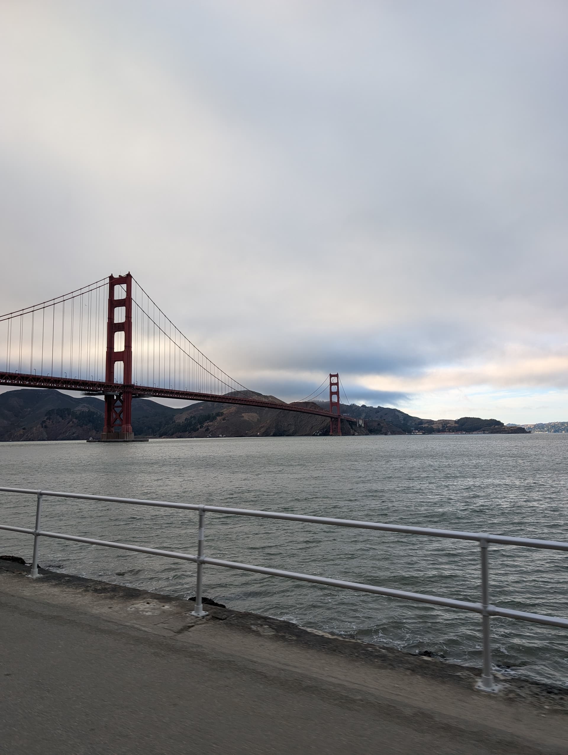 Golden Gate Bridge over San Francisco Bay
